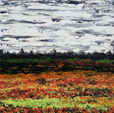 Original Expressionism Landscape Paintings by Daniel Urbaník