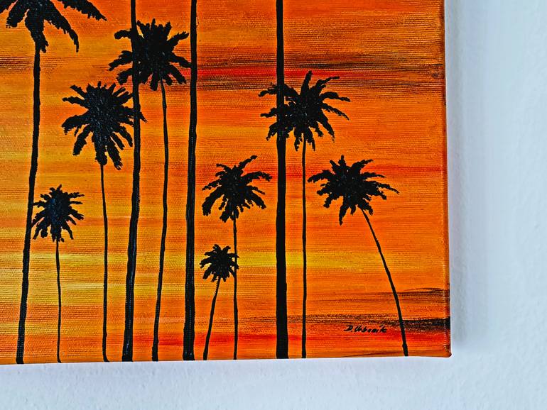 Original Expressionism Landscape Painting by Daniel Urbaník