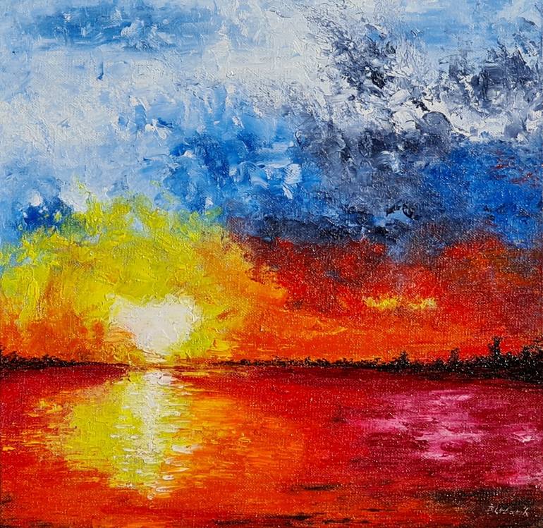 red lake oil paint