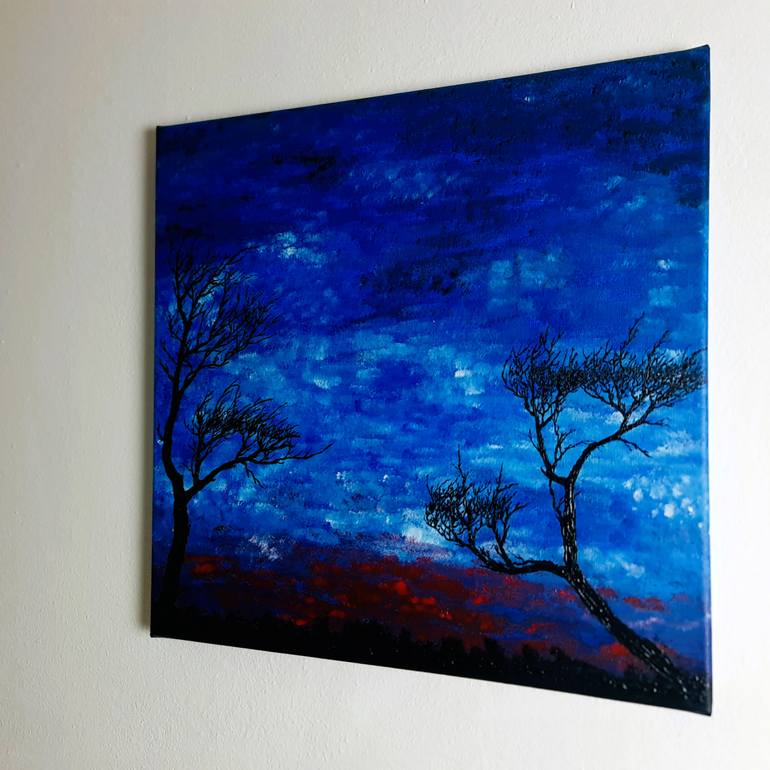 Original Impressionism Landscape Painting by Daniel Urbaník