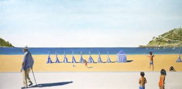 Original Realism Beach Paintings by Gordon Bell