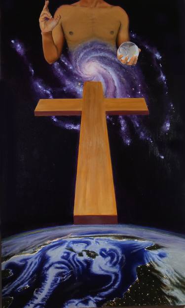 Print of Surrealism Religion Paintings by Gordon Bell