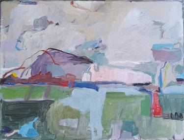 Original Abstract Nature Painting by Silvana Konjevoda