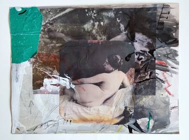 Original Figurative Erotic Collage by Silvana Konjevoda