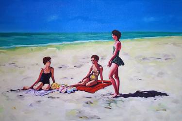 Original Beach Paintings by Valerie Lariviere