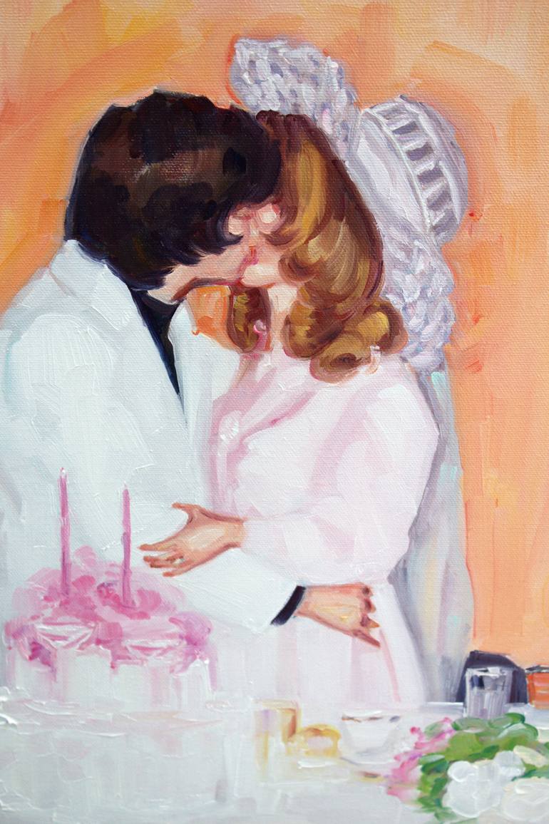 Original Love Painting by Valerie Lariviere