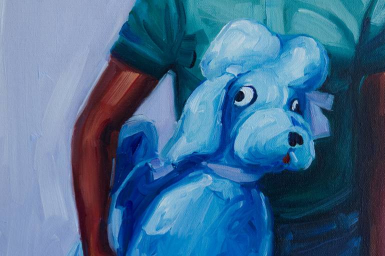 Original Modernism People Painting by Valerie Lariviere