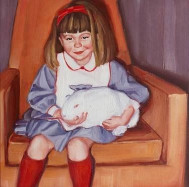 Print of Figurative Children Paintings by Valerie Lariviere