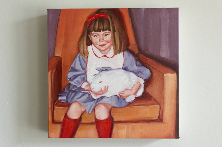 Original Children Painting by Valerie Lariviere