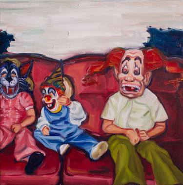 Original Expressionism Humor Paintings by Valerie Lariviere