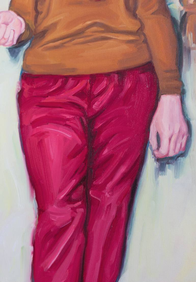 Original Figurative Women Painting by Valerie Lariviere