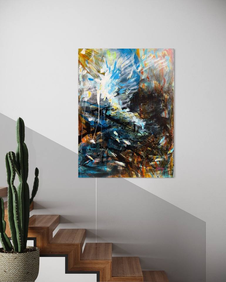 Original Abstract Painting by Anna Kozlowski