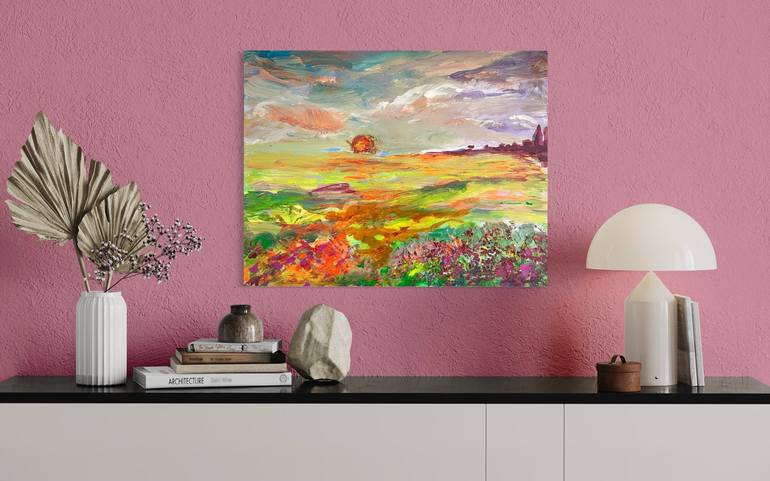 Original Abstract Painting by Anna Kozlowski