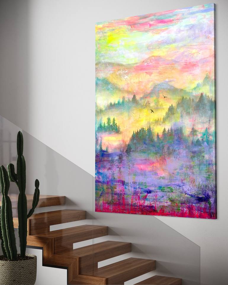 Original Abstract Painting by Anna Kozlowski