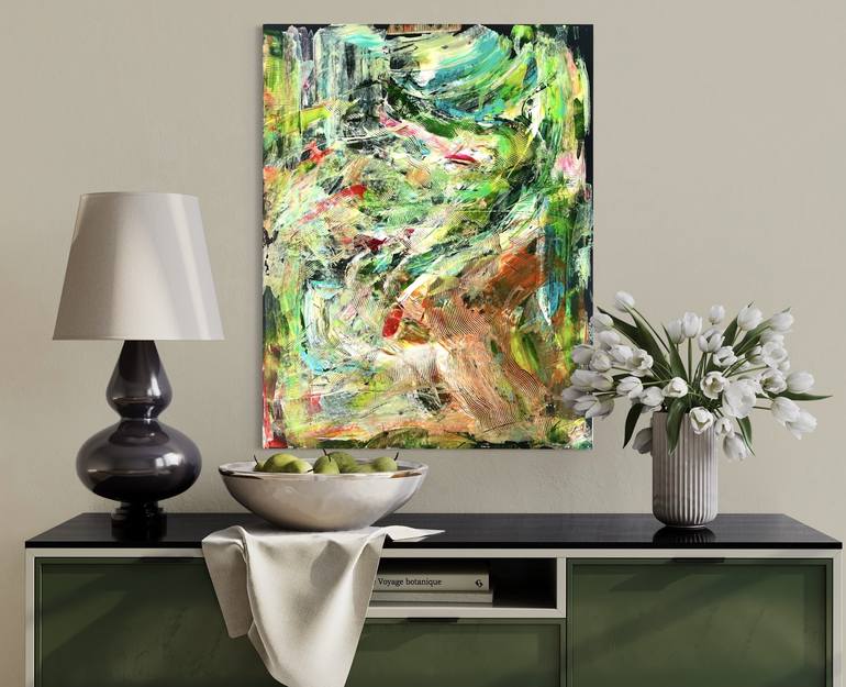 Original Contemporary Abstract Painting by Anna Kozlowski