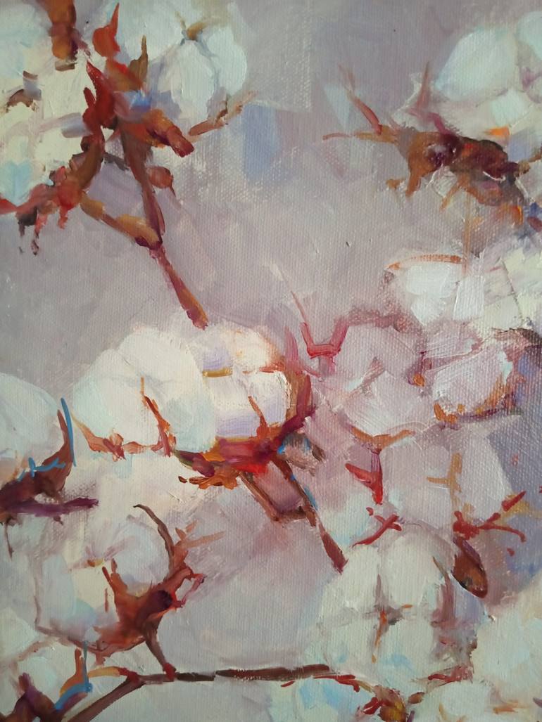 Original Impressionism Floral Painting by Tetyana Abramova