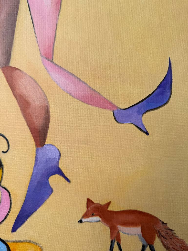 Original Contemporary Women Painting by Ritva Kangasperko