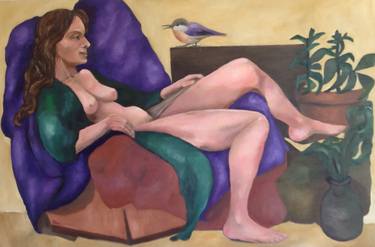 Original Fine Art Nude Paintings by Ritva Kangasperko