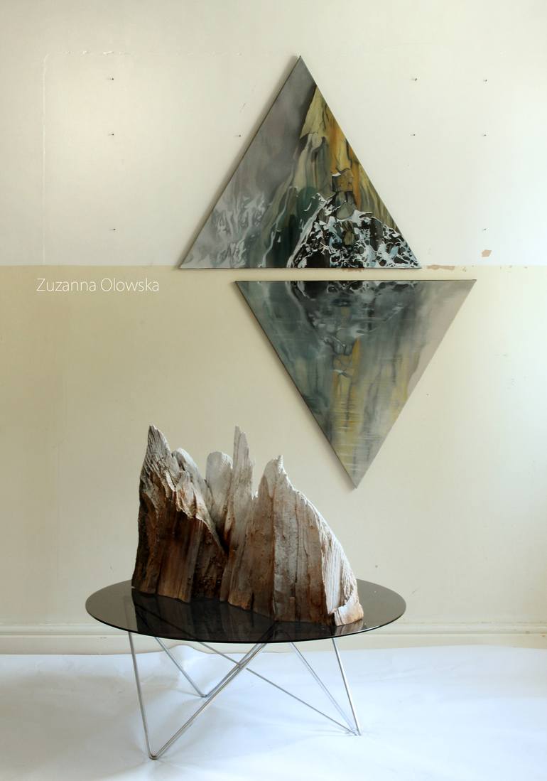 Original Modern Nature Painting by Zuzanna Hope Née Olowska