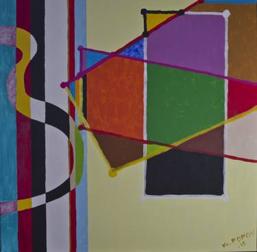 Print of Geometric Paintings by Vs POPOV