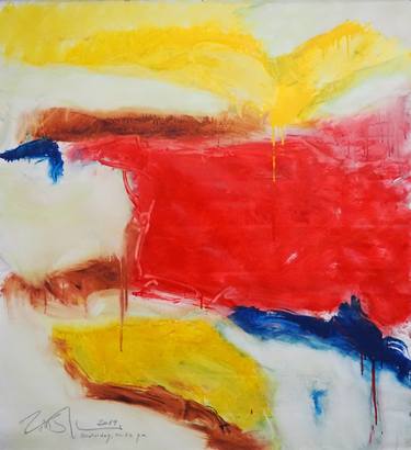 Original Abstract Expressionism Abstract Paintings by Vittorio Alberto Roberto