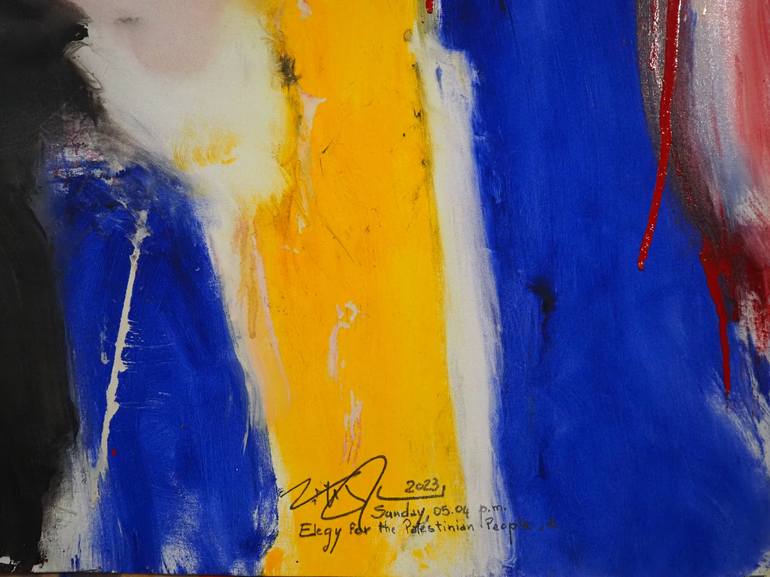 Original Abstract Painting by Vittorio Alberto Roberto