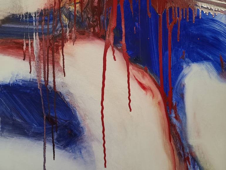 Original Abstract Expressionism Abstract Painting by Vittorio Alberto Roberto