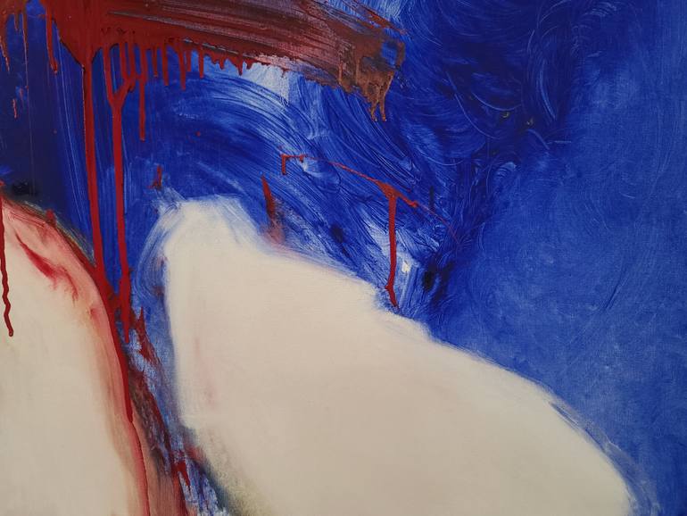 Original Abstract Expressionism Abstract Painting by Vittorio Alberto Roberto