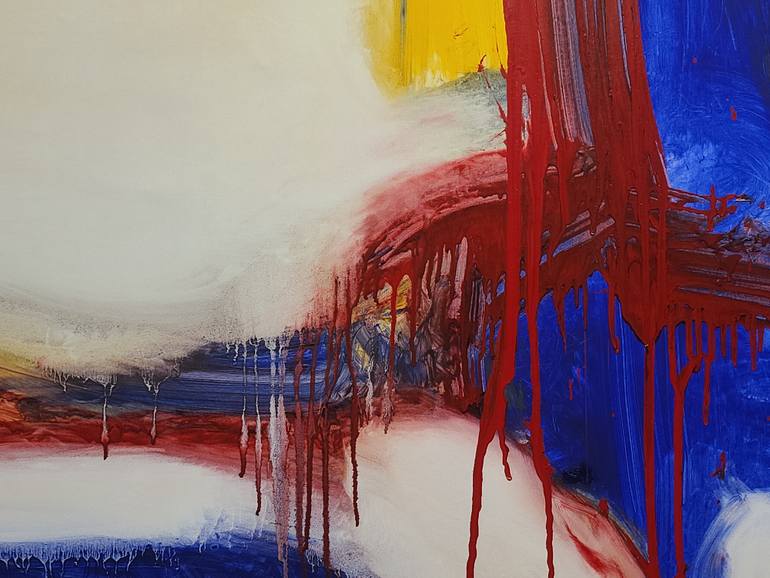 Original Abstract Expressionism Abstract Painting by Vittorio Alberto Roberto