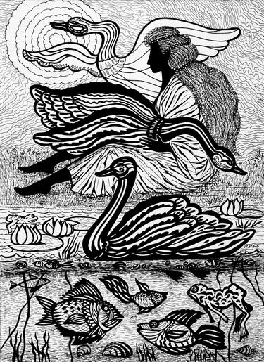 Print of Illustration Fantasy Drawings by Irina Maiboroda