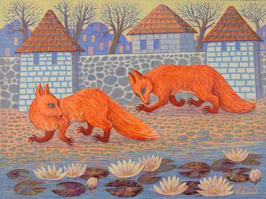 Print of Fantasy Paintings by Irina Maiboroda