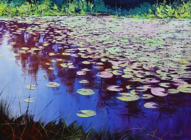 Original Impressionism Landscape Painting by Graham Gercken