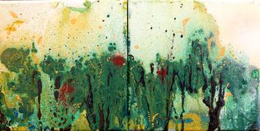 Original Modern Abstract Paintings by Virginia Soriano Gayarre