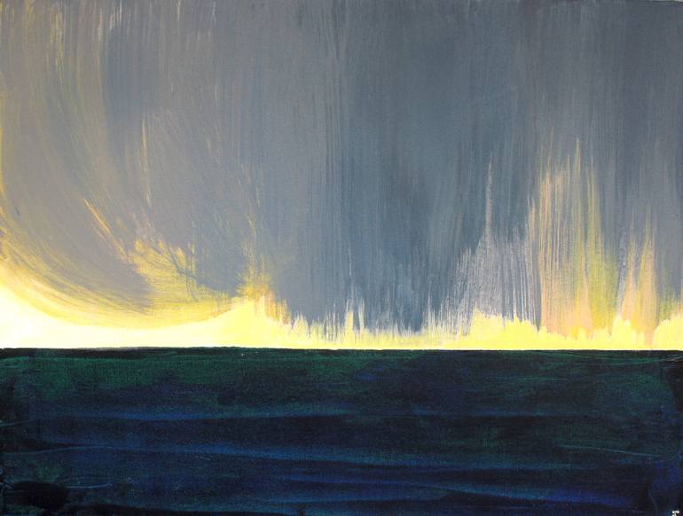 Cloudburst Painting by Stephen Place | Saatchi Art