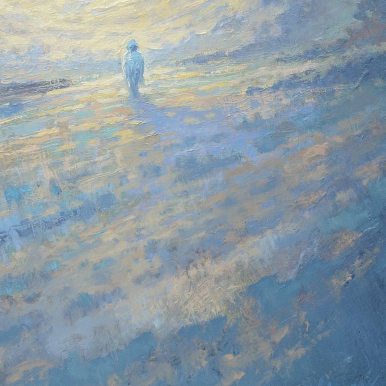 Original Conceptual Outer Space Painting by Valeriy Bekeshko