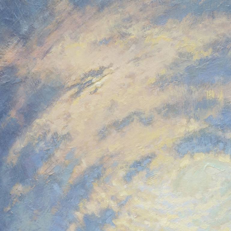 Original Conceptual Outer Space Painting by Valeriy Bekeshko