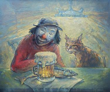Print of Humor Paintings by Valeriy Bekeshko