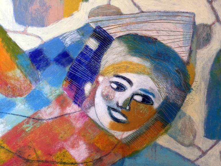 Original Figurative People Drawing by Chiara Criniti