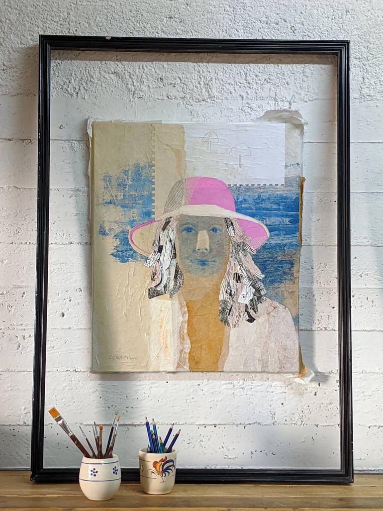 Original Expressionism People Mixed Media by Chiara Criniti