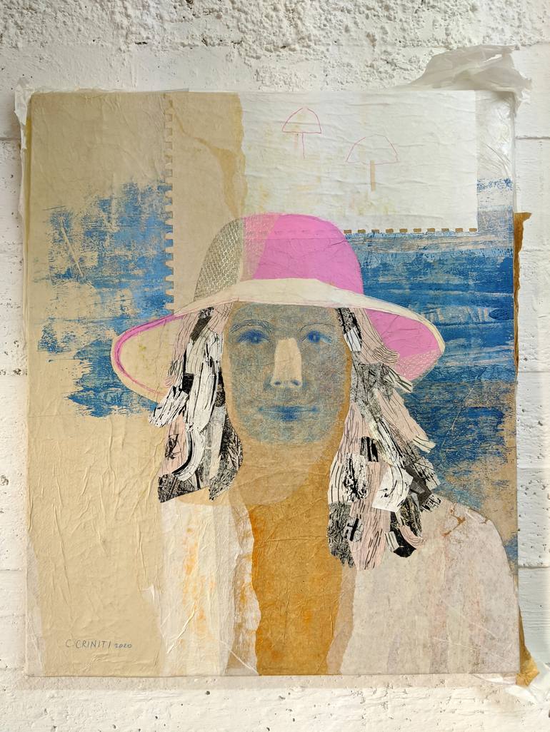 Original Portrait Mixed Media by Chiara Criniti