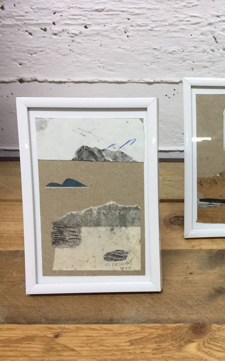 Original Seascape Collage by Chiara Criniti