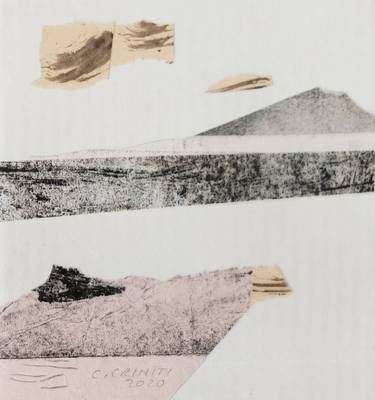 Print of Abstract Expressionism Landscape Collage by Chiara Criniti