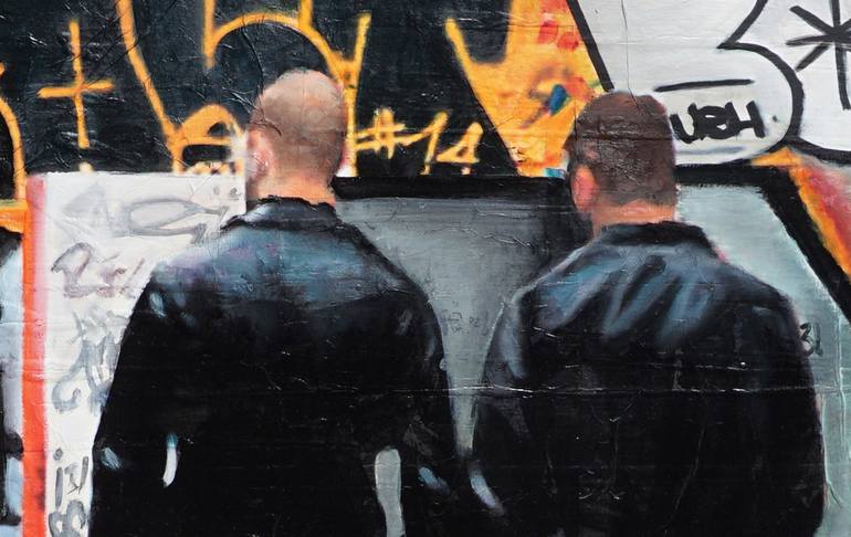 Original Contemporary Graffiti Painting by Pannier Emilie