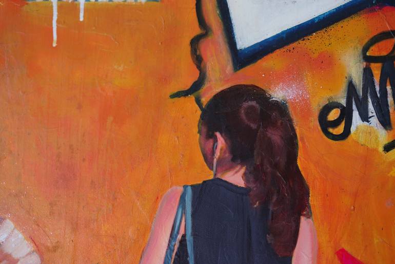 Original Contemporary Graffiti Painting by Pannier Emilie