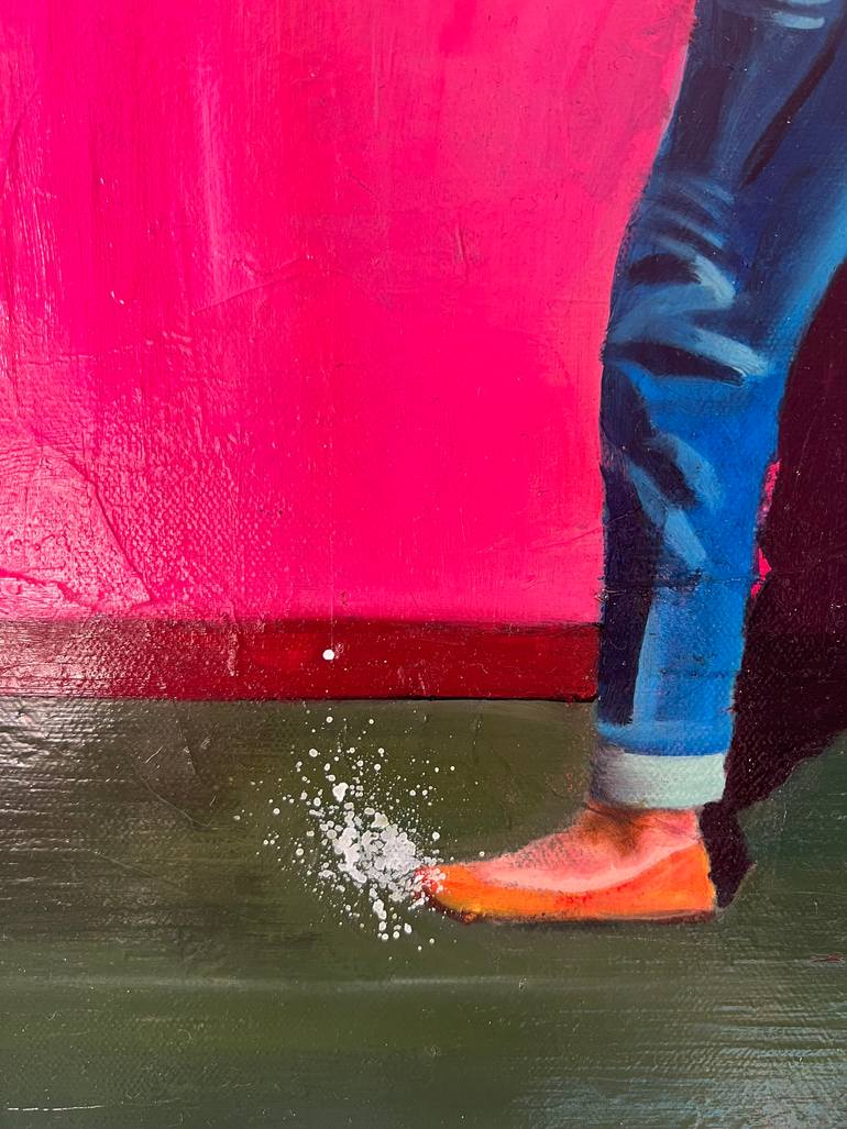 Original Figurative Cities Painting by Pannier Emilie