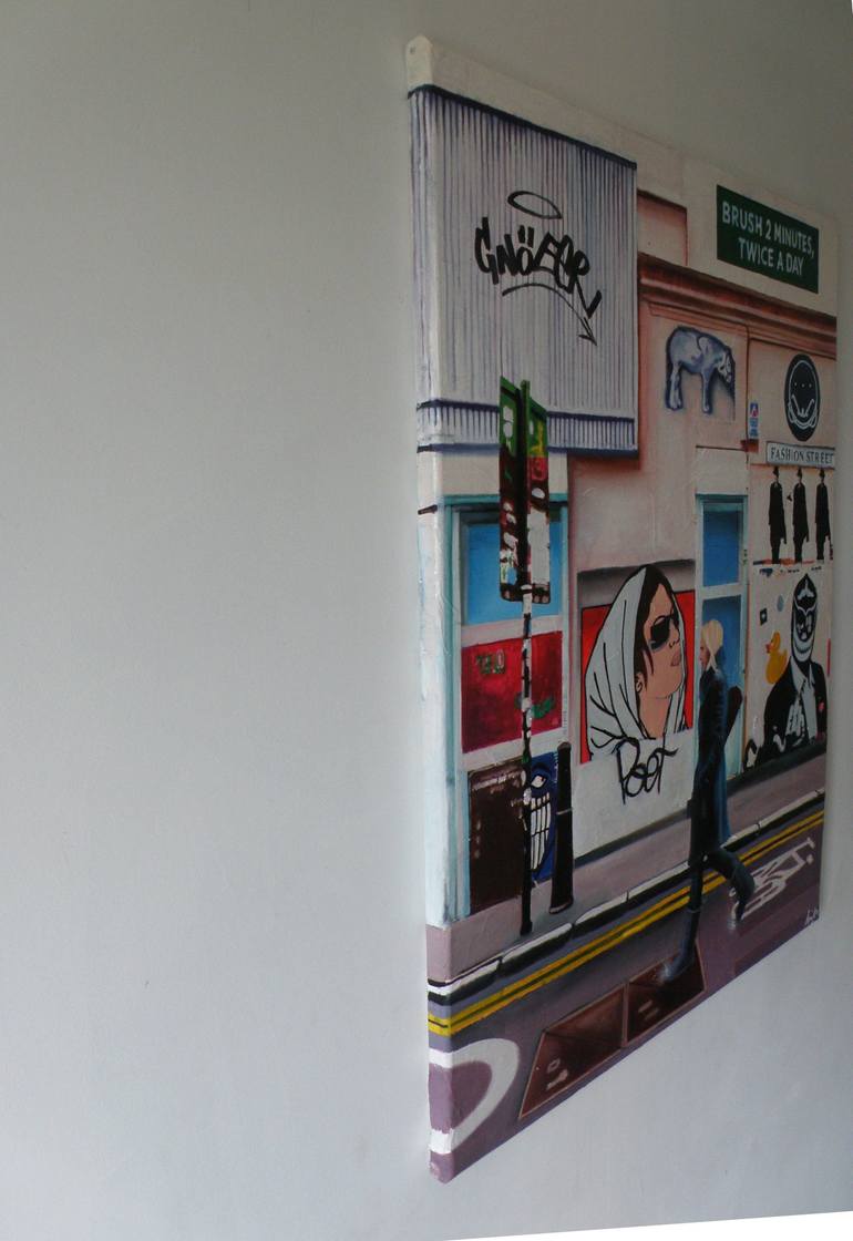 Original Graffiti Painting by Pannier Emilie