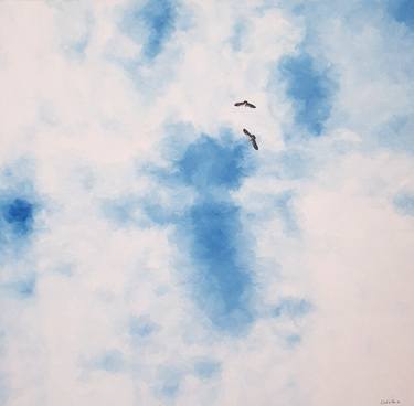 Original Abstract Aerial Paintings by Daniel A du Preez