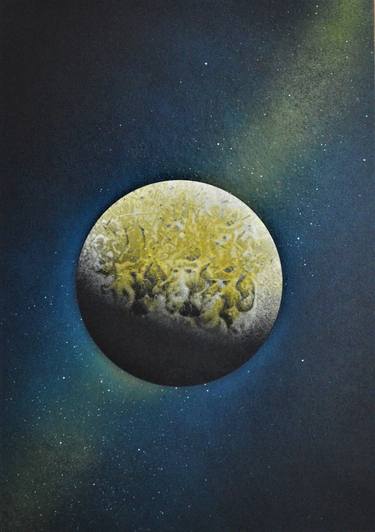 Print of Outer Space Paintings by Daniel A du Preez