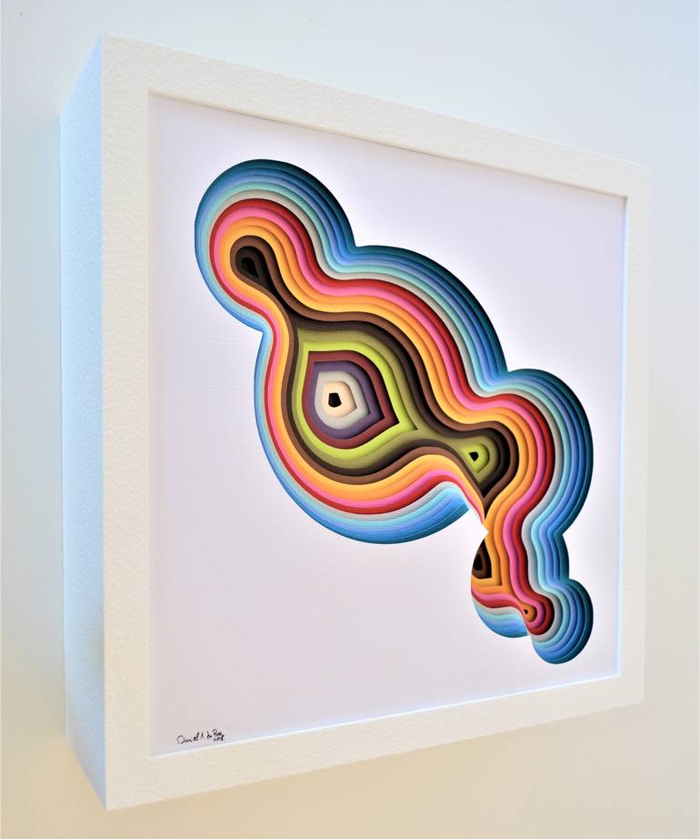 Original Pop Art Abstract Sculpture by Daniel A du Preez