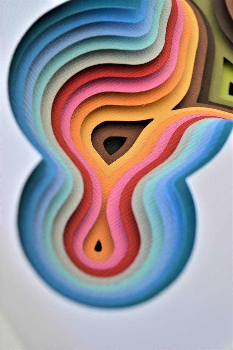 Original Pop Art Abstract Sculpture by Daniel A du Preez